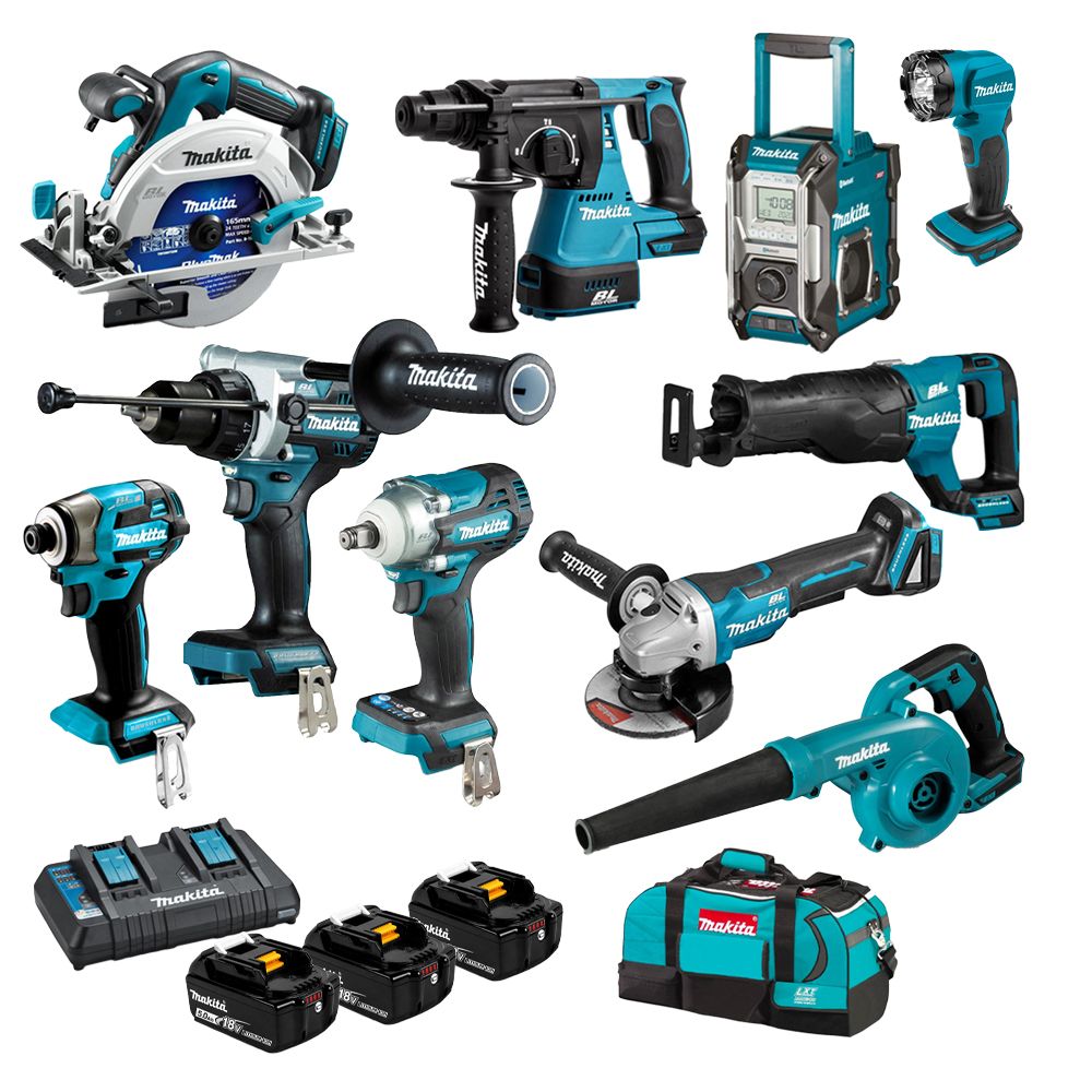 makita-18v-5ah-brushless-cordless-10-piece-combo-kit