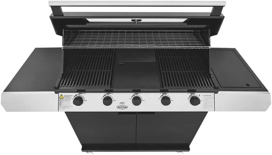 beefeater-1200-series-5-burner-bbq-trolley-side-burner-black-enamel