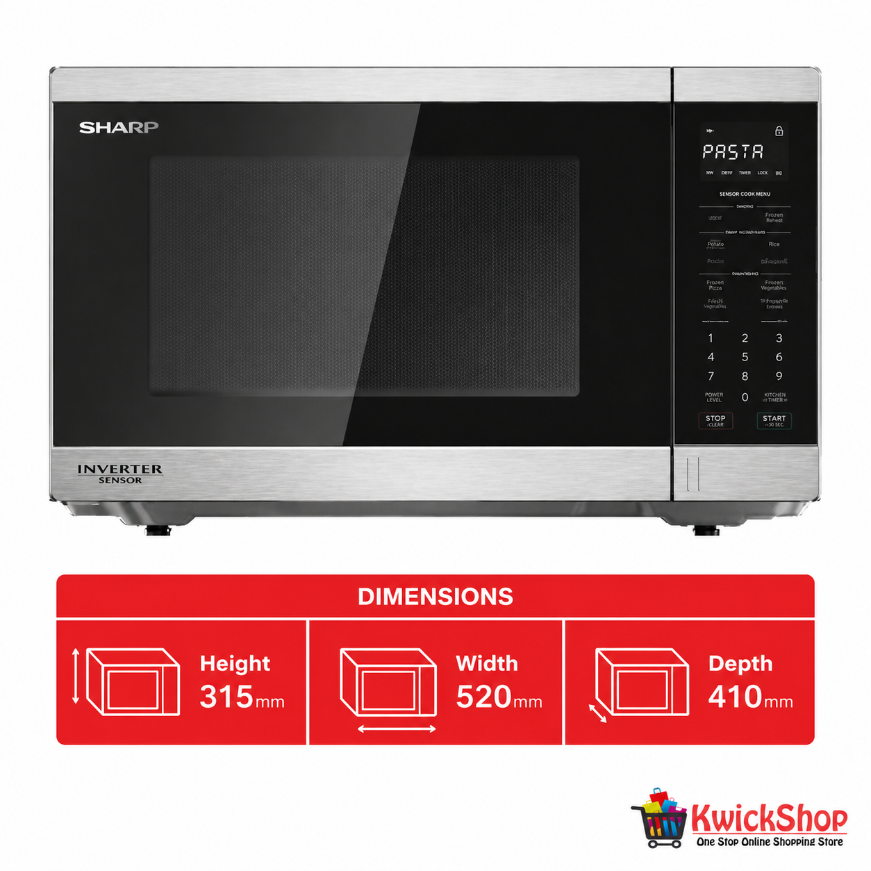 sharp-34l-1200w-inverter-microwave-stainless-steel