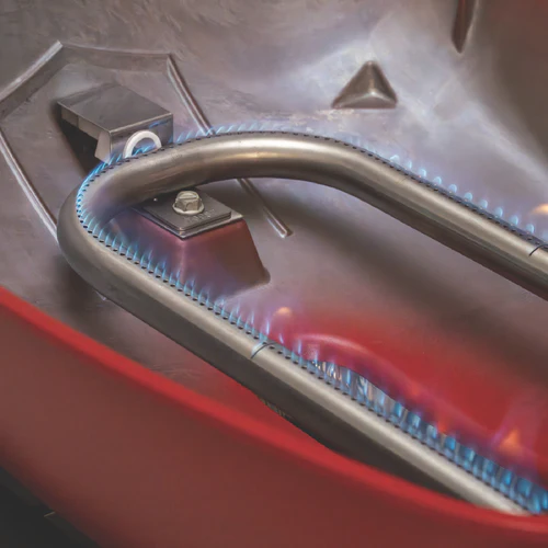 Weber Baby Q LPG Portable Gas BBQ Flame Red - Image 16